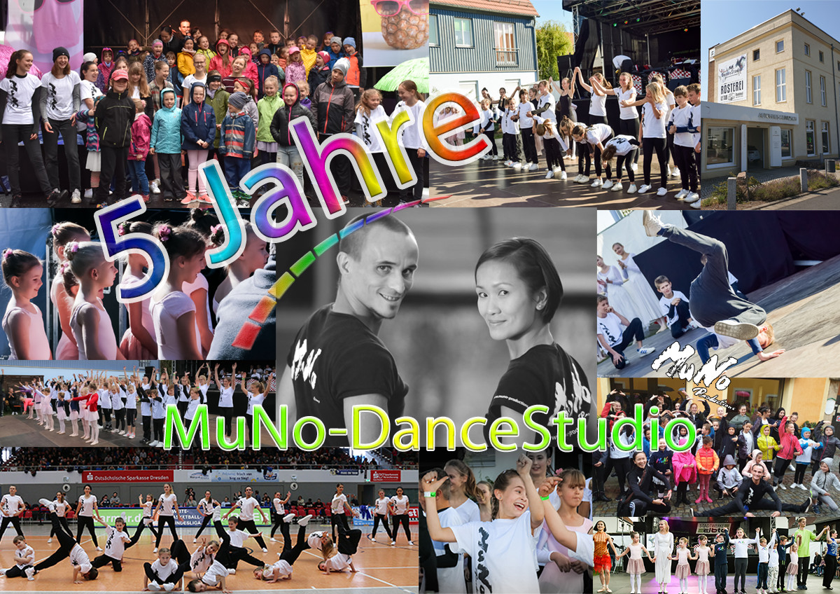 5 Jahre MuNo-DanceStudio|Tanzstudio&Tanzschule in Radebeul an der Grenze zu Dresden